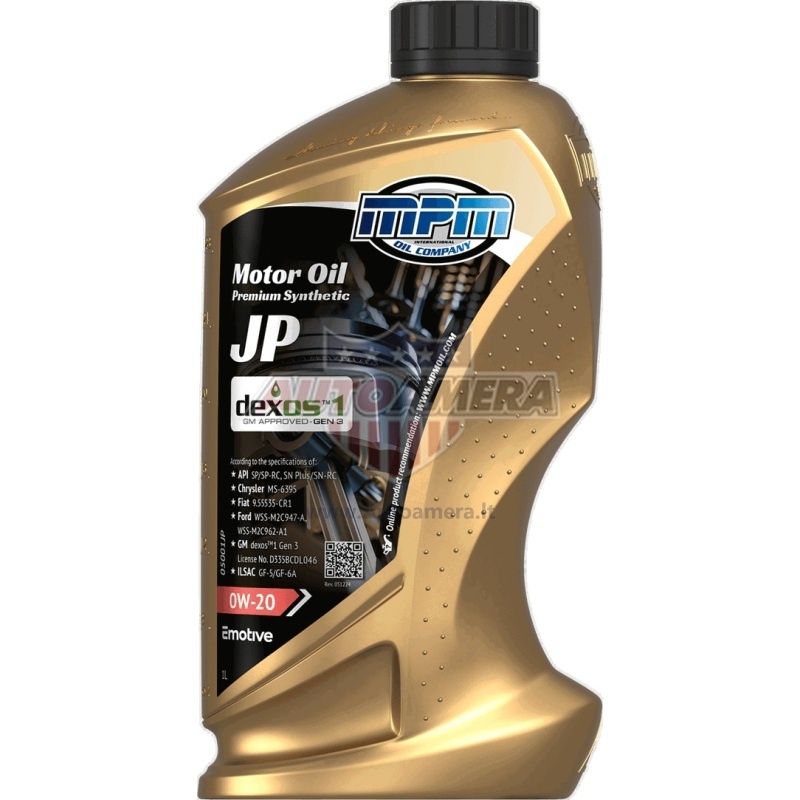 MPM engine oil 0W-20, 1 l