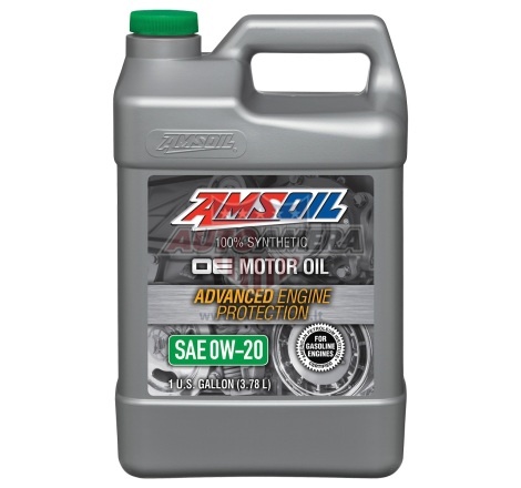 Variklio alyva 0W-20 Amsoil, 3,784 l