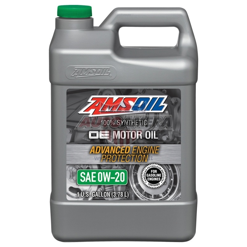 Variklio alyva 0W-20 Amsoil, 3,784 l