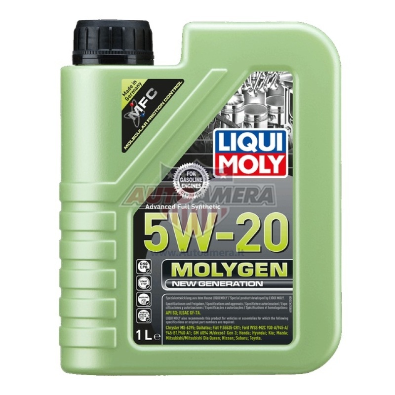 TEPALAS 5W20 1L LIQUI MOLY MOLYGEN