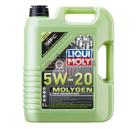 Variklio alyva 5W-20 Liqui Moly, 5 l