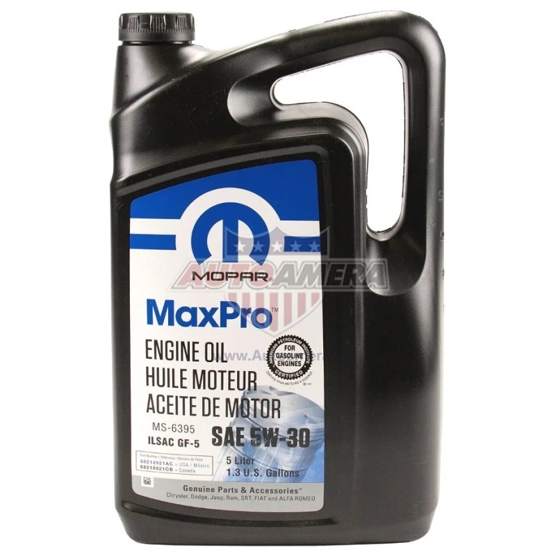 Variklio alyva 5W-30 Mopar, 5 l