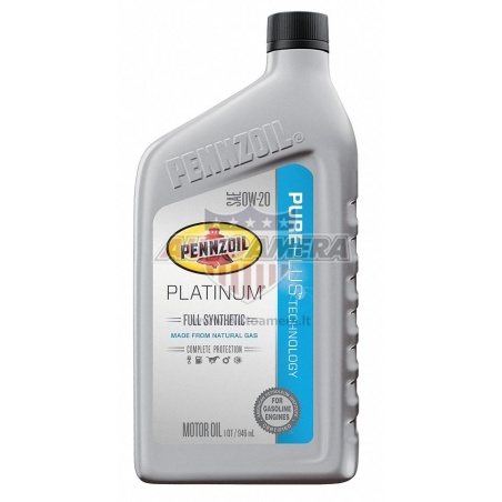 Variklio alyva PENNZOIL 0W-20 PLATINUM, 0,946 l