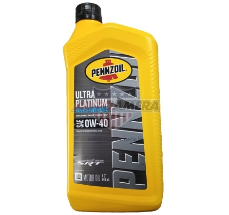 Variklio alyva PENNZOIL ULTRA PLATINUM 0W-40, 0,946 l