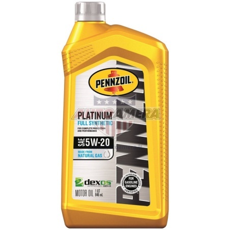 PENNZOIL 5W-20 PLATINUM FULL SYNTHETIC, 0,946 l