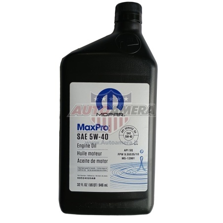 Mopar MaxPro SAE 5W-40, 0,946 l