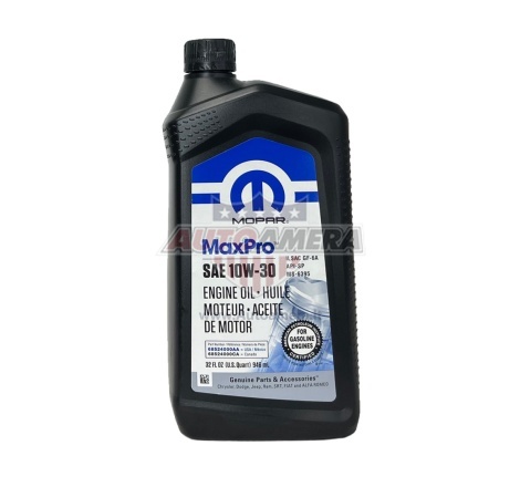 Variklio alyva Mopar SAE 10W-30, 0,946 l