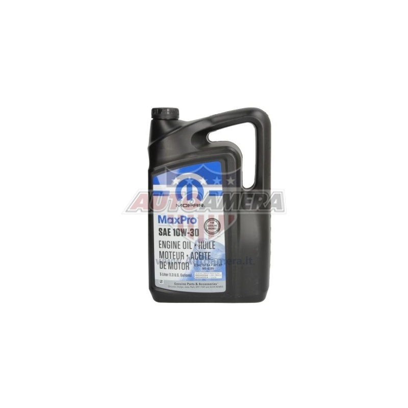 Variklio alyva Mopar SAE 10W-30, 5 l