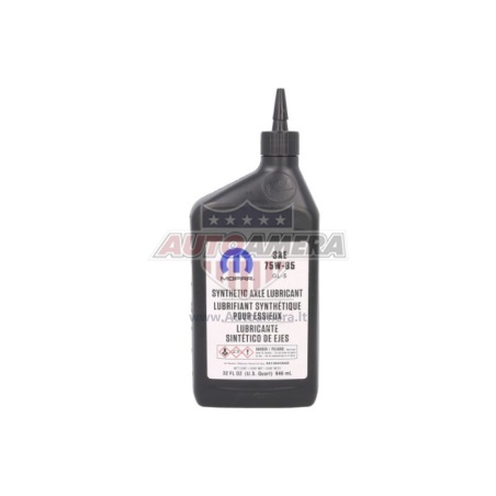 Tiltų alyva Mopar SAE 75W-85 GL-5, 0,946 l