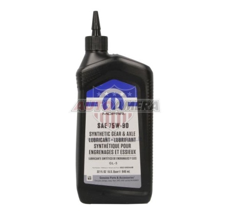 Tiltų alyva Mopar SAE 75W-90 GL-5, 0,946 l