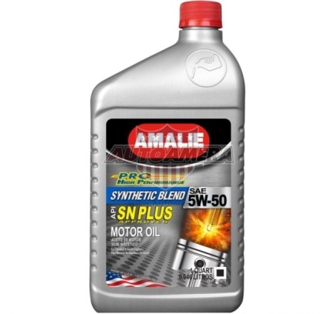 Variklio alyva AMALIE PRO HP SYNT BLEND 5W-50, 1 QUART (0,946L)