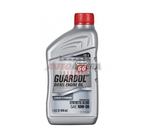 Variklio alyva PHILLIPS 66 GUARDOL ECT DIESEL (Ti) 10W-30, 1 QUART (0,946L)