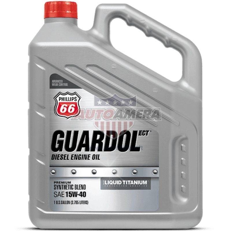 PHILLIPS 66 GUARDOL ECT DIESEL (Ti) 15W-40, 1 GALLON (3,785L)