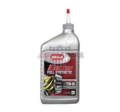 Tiltų alyva AMALIE ELIXIR FULL SYNT GL5 75W-90 LS, 1 QUART (0,946L)