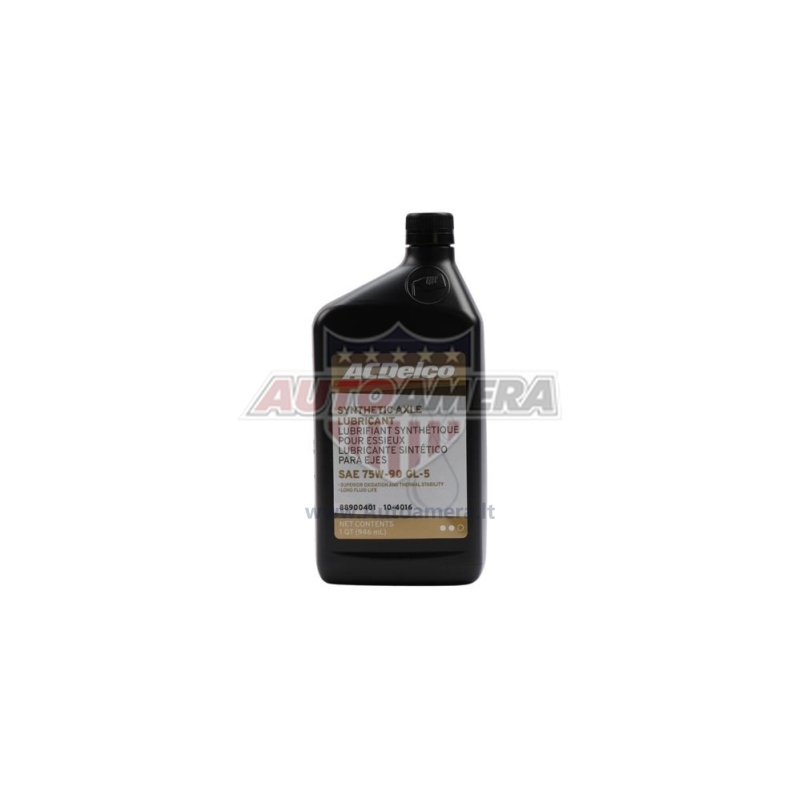 Tiltų alyva ACDELCO AXLE LUBRICANT 75W-90, 1 QUART (0,946L)