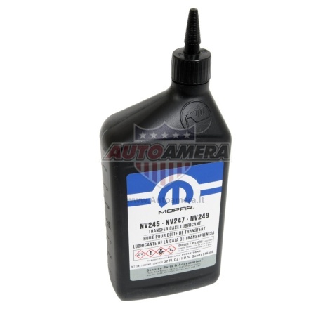 Paskirstymo dėžės alyva MOPAR  TRANSFER CASE LUBRICANT NV245, NV247, NV249, 1 QUART (0,946L)