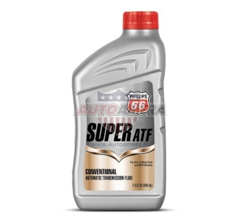 Pavarų dėžės alyva PHILLIPS 66 SUPER ATF, Dexron III / Mercon, 1 QUART (0,946L)