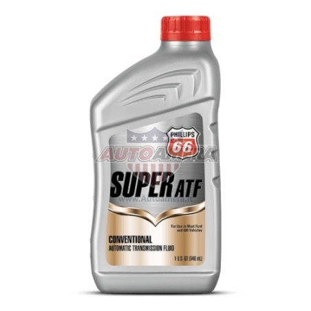 Pavarų dėžės alyva PHILLIPS 66 SUPER ATF, Dexron III / Mercon, 1 QUART (0,946L)