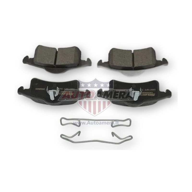 BRAKE PADS - REAR