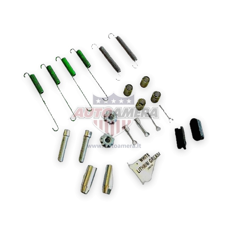 Hand brake shoes fitting kit (small parts kit)
