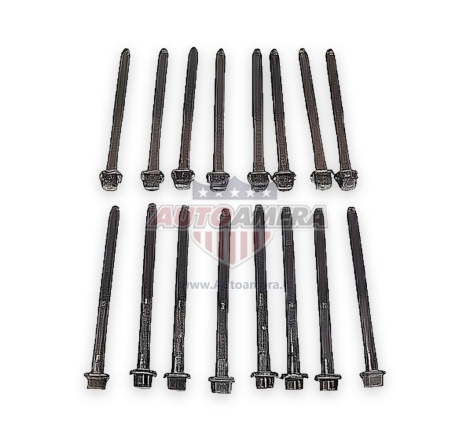 Variklio galvutės varžtų komplektas