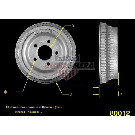 STABDŽIŲ BŪGNAS JEEP WRANGLER -, 80012