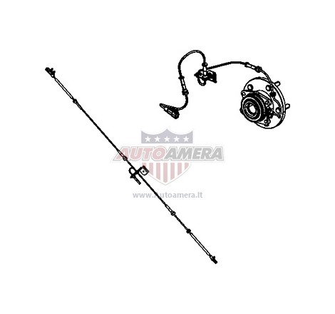 DAVIKLIS ABS GALINIS CHRYSLER 011, RH, 2WD
