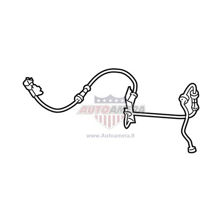 DAVIKLIS ABS GALINIS RAM 013, ALS2588, 68053861A