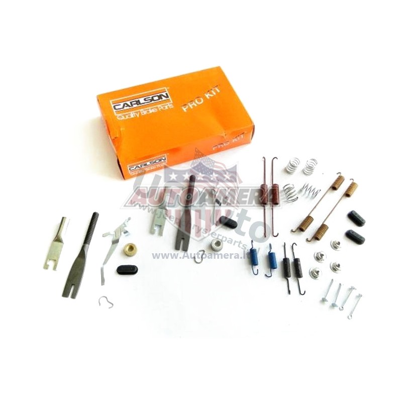 Būgninių stabdžių trinkelių montavimo komplektas