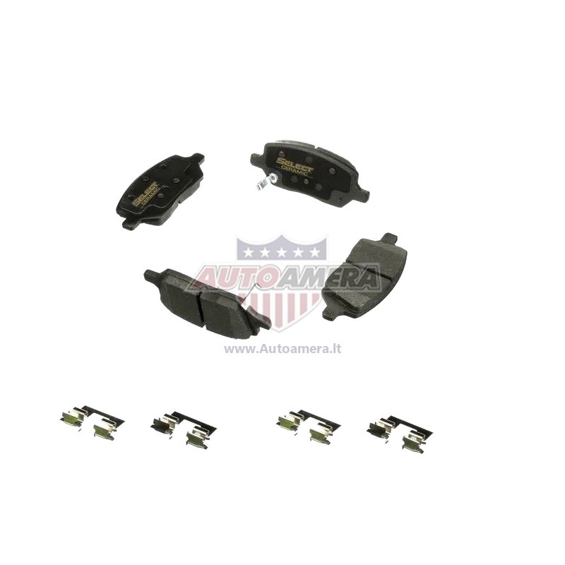 BRAKE PADS - REAR