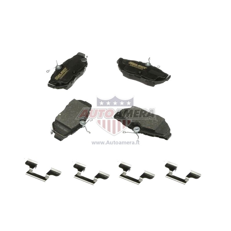 BRAKE PADS - REAR