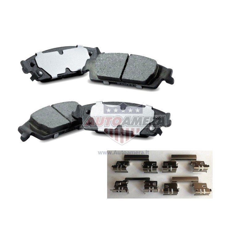 BRAKE PADS - REAR