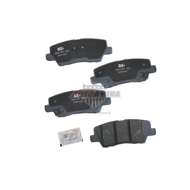 BRAKE PADS - REAR