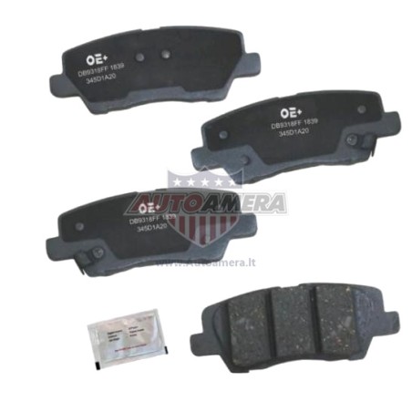 BRAKE PADS - REAR