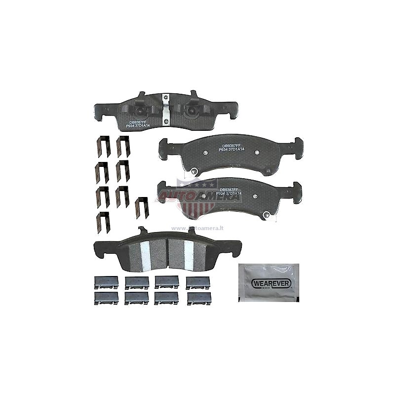 BRAKE PADS - FRONT