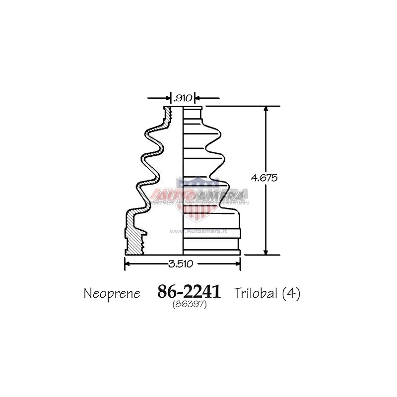 CV joint boot