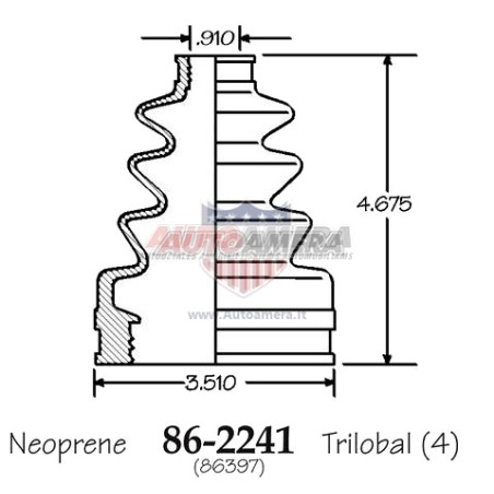 CV joint boot