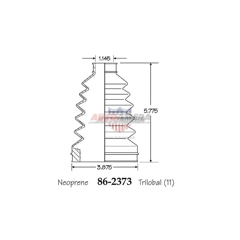 CV joint boot