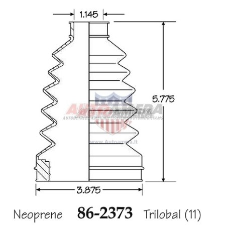 CV joint boot