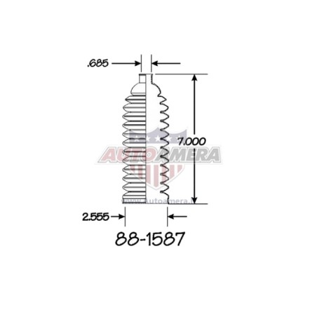 OSLONA 88-1587 EMPI