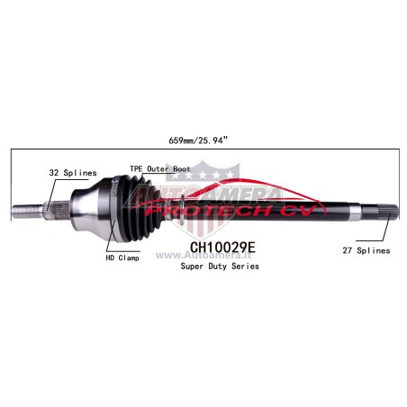 DRIVE SHAFT (AXLE SHAFT)