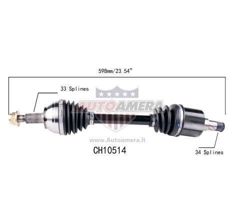 DRIVE SHAFT (AXLE SHAFT)