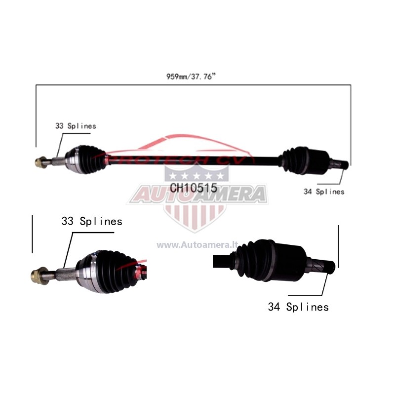 DRIVE SHAFT (AXLE SHAFT)