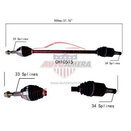 DRIVE SHAFT (AXLE SHAFT)