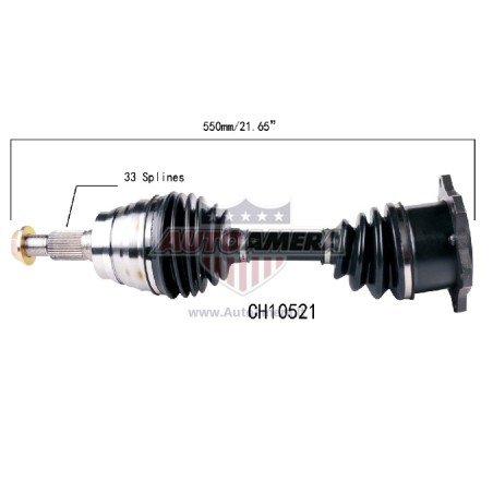 DRIVE SHAFT (AXLE SHAFT)