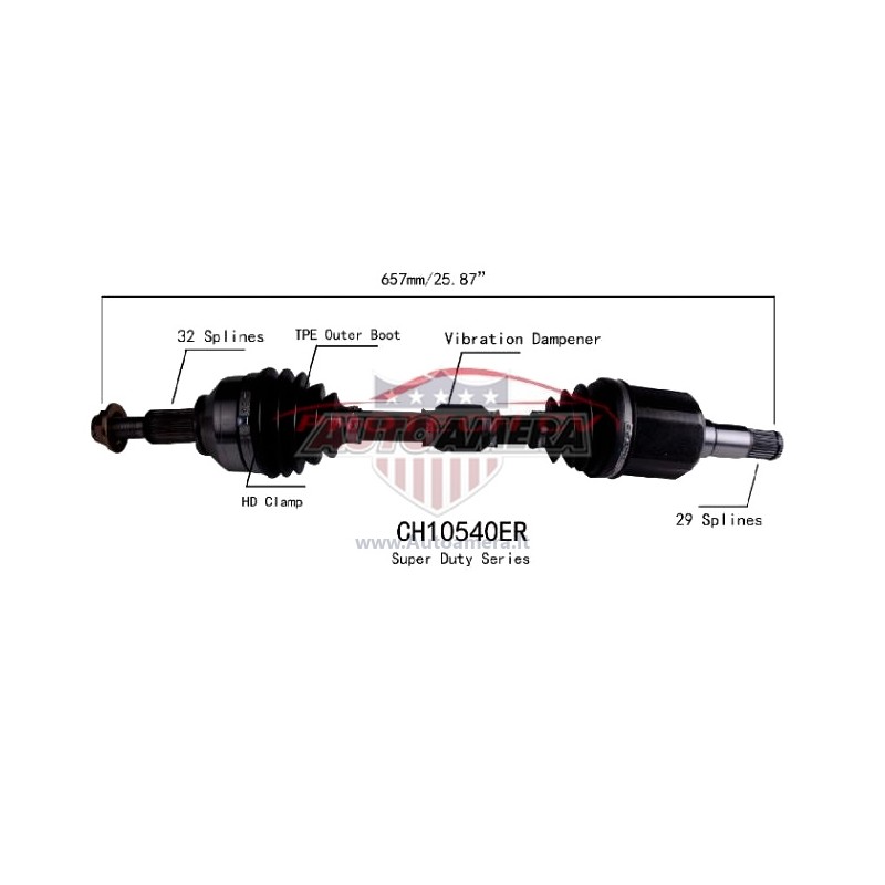 DRIVE SHAFT (AXLE SHAFT)