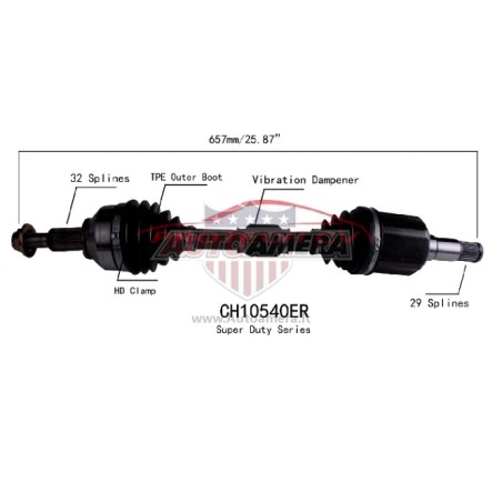 DRIVE SHAFT (AXLE SHAFT)