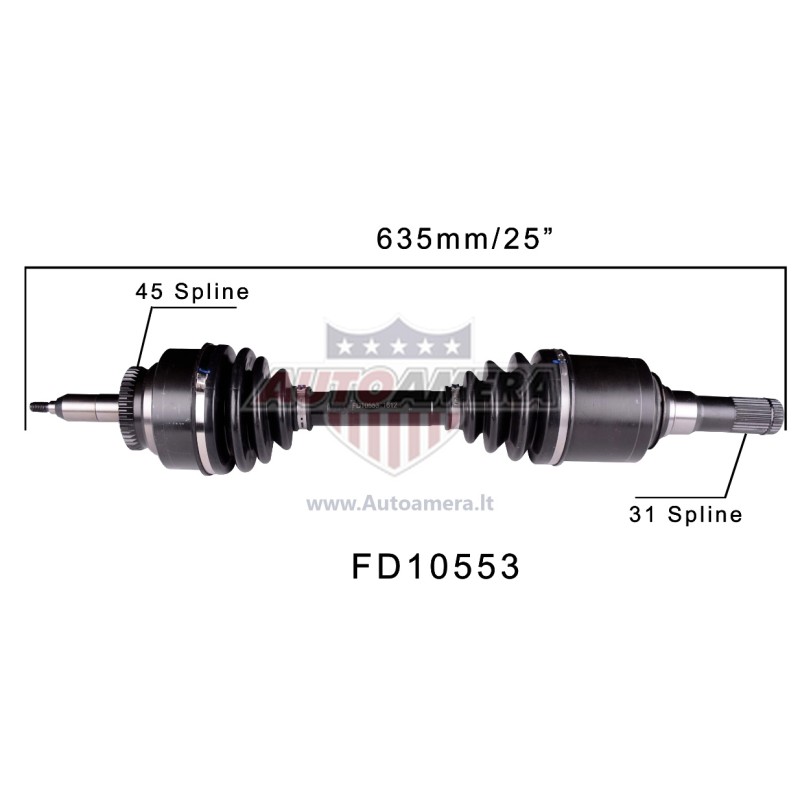 DRIVE SHAFT (AXLE SHAFT)