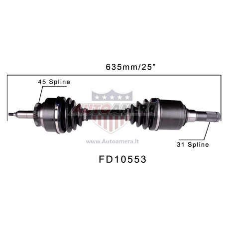 DRIVE SHAFT (AXLE SHAFT)