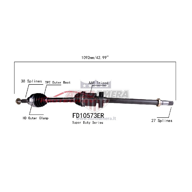 DRIVE SHAFT (AXLE SHAFT)